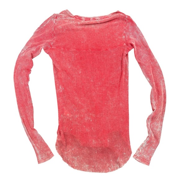 Free People We The Free Jailbreak Red Layering Top In Size S - Picture 4 of 6